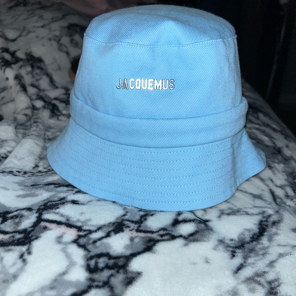 Jacquemus Light Blue Bucket Hat